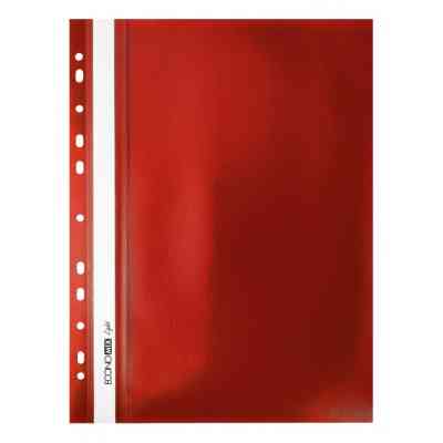 Папка-скоросшиватель Economix А4 Light с перфорации, красная (E38504-03) Винница