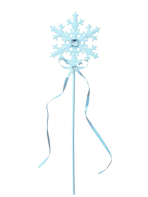 Паличка для феї зі сніжинкою для костюма 43 см білий Київ - фото 1