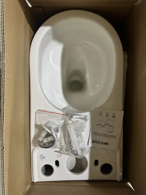 Унітаз-компакт Mixxus BEVEL-0407-T1 630х350х795mm, система змиву TORNADO 1.0   ( MI6690 ) 32404 Харків - фото 11