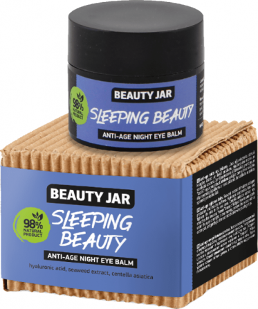 Нічний антивіковий бальзам навколо очей Beauty Jar Sleeping Beauty 15 мл 4751030831848 Винница
