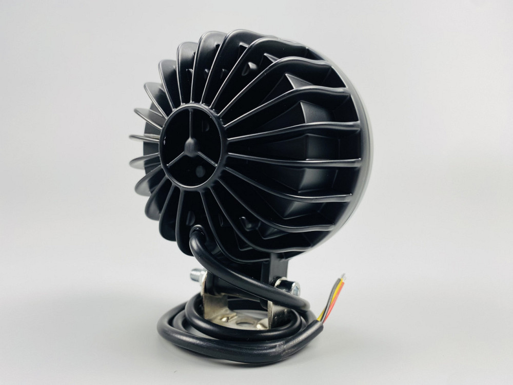 Світлодіодна фара LED кругла 40W + LED кільце, додаткове світло туманна фара Мукачево - фото 3