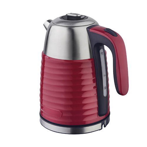 Електрочайник 1,7л 1850-2200W нержавіюча сталь (диск) червоний MR-051-RED Maestro Житомир - фото 1