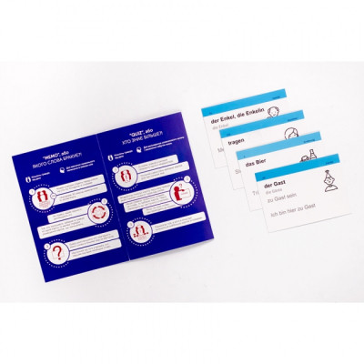 Обучающий набор English Student Карточки для изучения немецкого языка Для начинающих A1, украинский (39122640) Винница - изображение 2