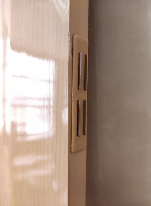 Двері гармошка полуостекленная 1020х2030х10мм ДУБ Світлий №3 Дніпро - фото 3