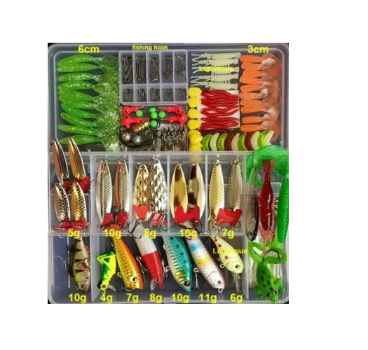 Набор приманок set2 для рыбалки в кейсе Винница