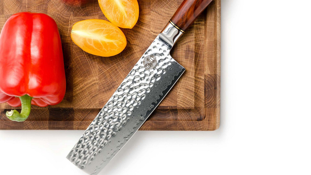 Професійний ніж із дамаської сталі Nakiri 19 см GRILLI 88872 Код: 012182 Рівне - фото 8