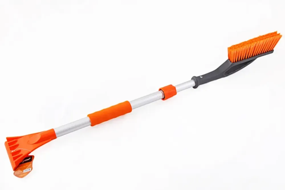 Скребок для снега телескоп. 90-120 см со щеткой 57 пучков Elegant (мягкая ручка) Винница - изображение 1