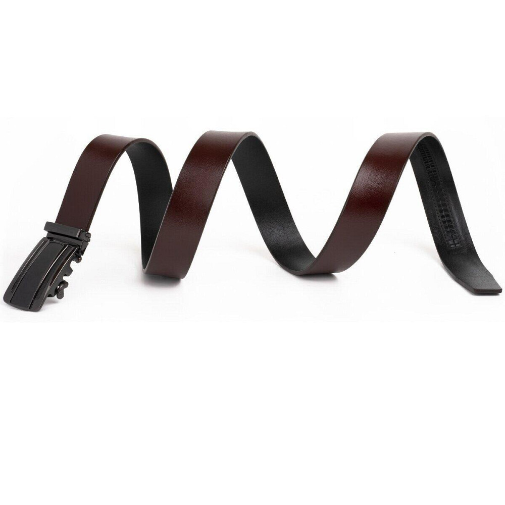 Ремень мужской с темной пряжкой автомат Черный (Vintage) Киев - изображение 6