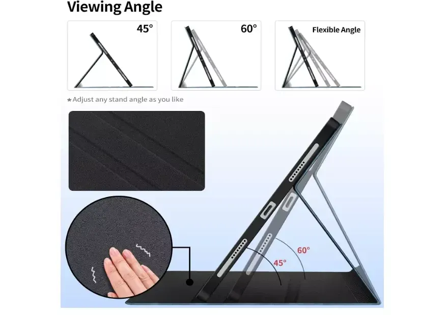 Защитный чехол-книжка DTH-Panda для iPad Air 5 2022/Air 4 2020 10.9/iPad 4-го поколения 10.9/iPad Pro 11 2018 Днепр - изображение 9