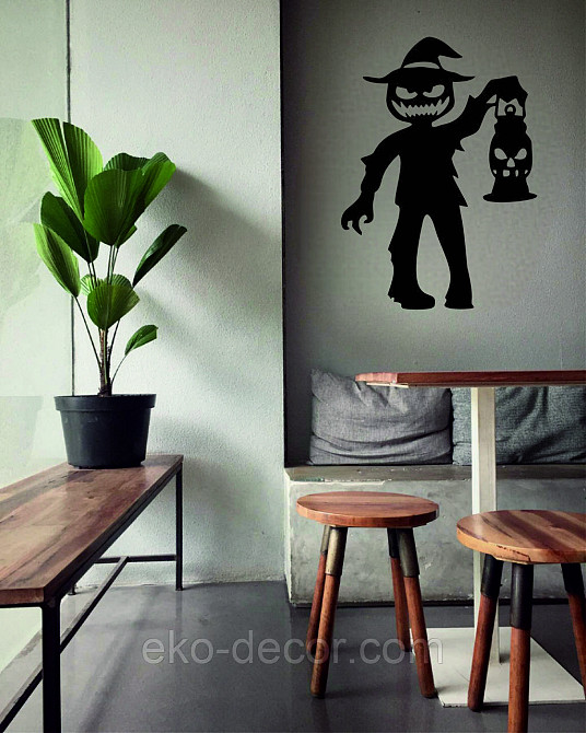 Декоративне настінне Панно «Силует дітей. Хеллоуїн», Декор на стіну Київ - фото 8