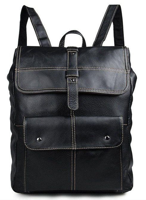 Рюкзак Vintage 14377 Чорний Київ - фото 2