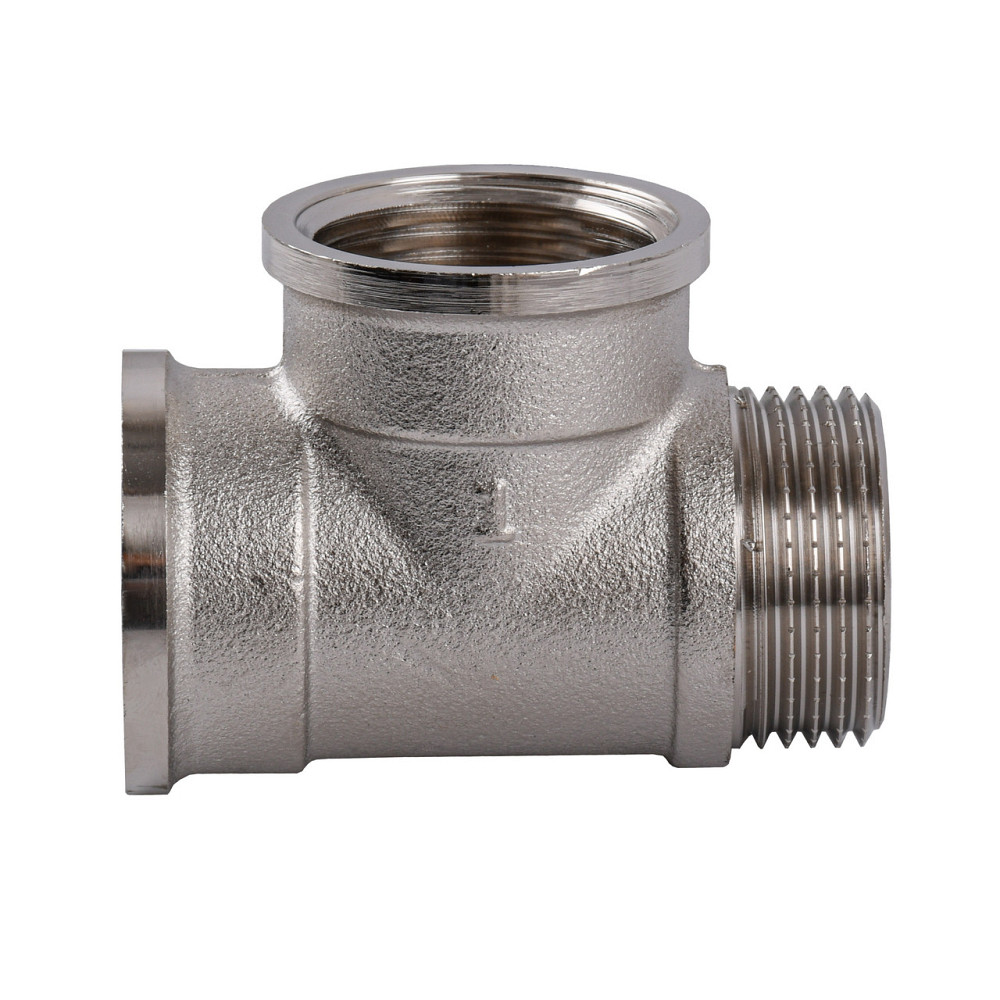 Трійник 1″ВВЗ нікельований NT554S OPTIMUM (000030814) Київ - фото 2