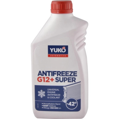 Антифриз Yuko -40 Super G12+ червоний 1л (4820070244489) Вінниця - фото 1