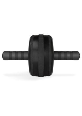 Ролик для пресу Hop-Sport з килимком чорний Київ