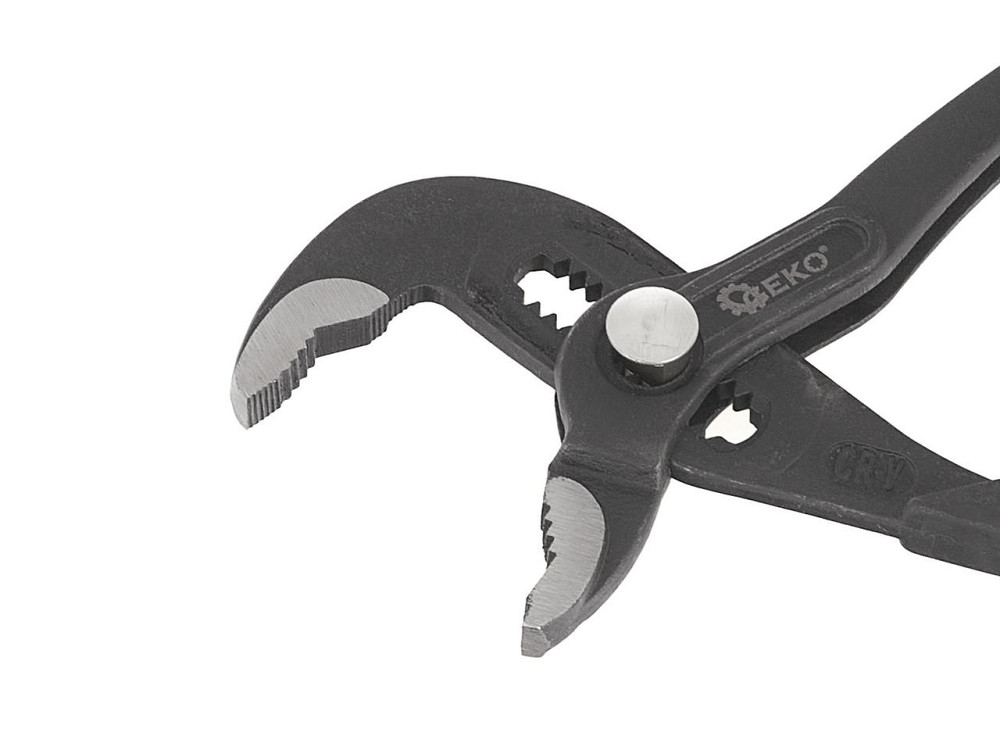 Кліщі трубні "GEKO" переставні з кнопкою-фіксатором 175 мм Київ - фото 3