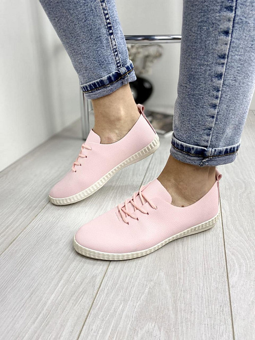 Linix Сліпони жіночі Linix пудра (весна-осінь, еко-шкіра) (1437) 37р.38р.41р. 41 Коломыя - изображение 1