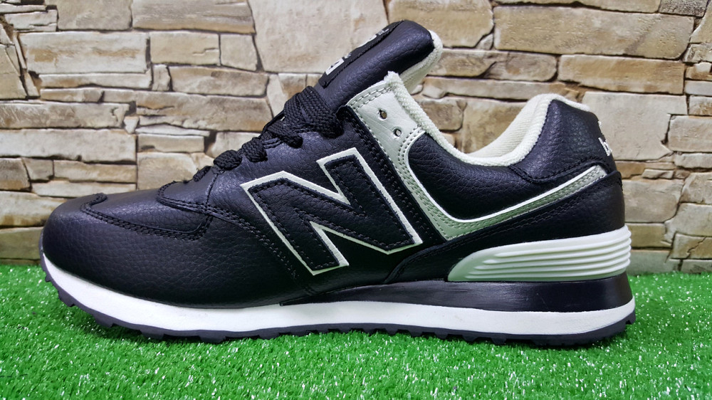 Мужские кроссовки New Balance Black/White ML574EGK ,кожа,оригинал, 46р Киев - изображение 8