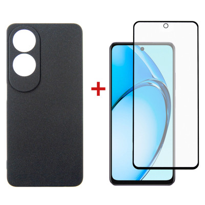 Чехол для мобильного телефона Dengos Oppo A60 Carbon + glass Black (DG-KM-103) Винница - изображение 1