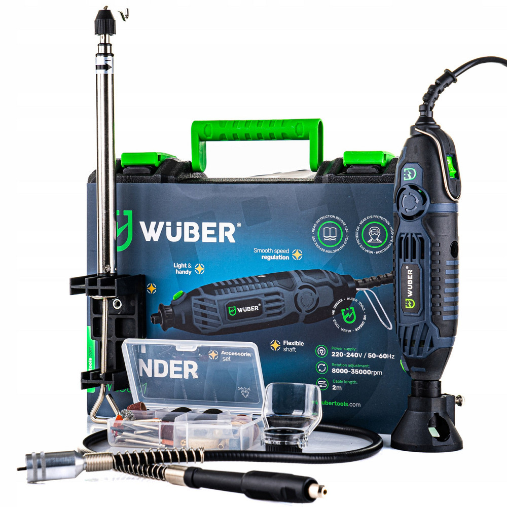 Шлифовально-гравировальная машина Wuber 200W (Польша) Киев - изображение 8