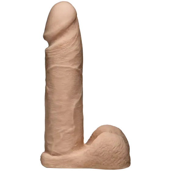 Фалоімітатор Doc Johnson Vac-U-Lock - 8 Inch ULTRASKYN Cock White, діаметр 5,1 см Львів