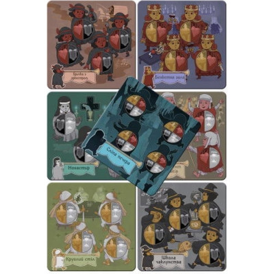 Настольная игра Games 7 Days Четыре темперамента. Делюкс издание (Four Humours) (укр.) (CHT001UA) Винница - изображение 2