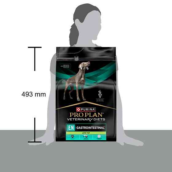 Сухий дієтичний корм PRO PLAN VETERINARY DIETS EN Gastrointestinal для дорослих собак для підтримання ліпідного обміну при гіперліпідемії, з низьким в Київ