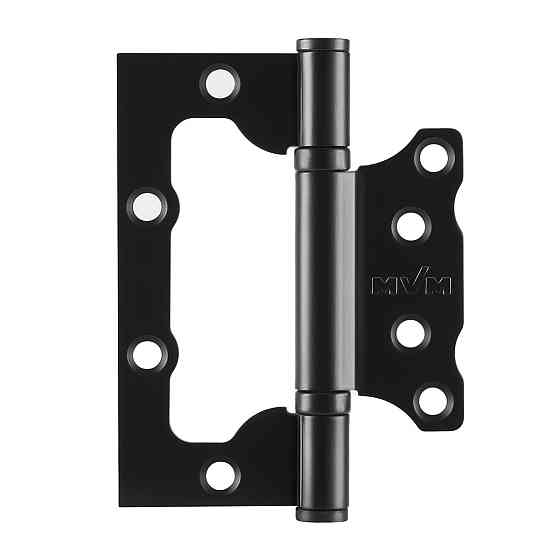 ЗАВИСА ДЛЯ ДВЕРЕЙ УНИВЕРСАЛЬНАЯ НЕВРЕЗНАЯ УСИЛИНА HB-100E BLACK ЧЕРНА Киев