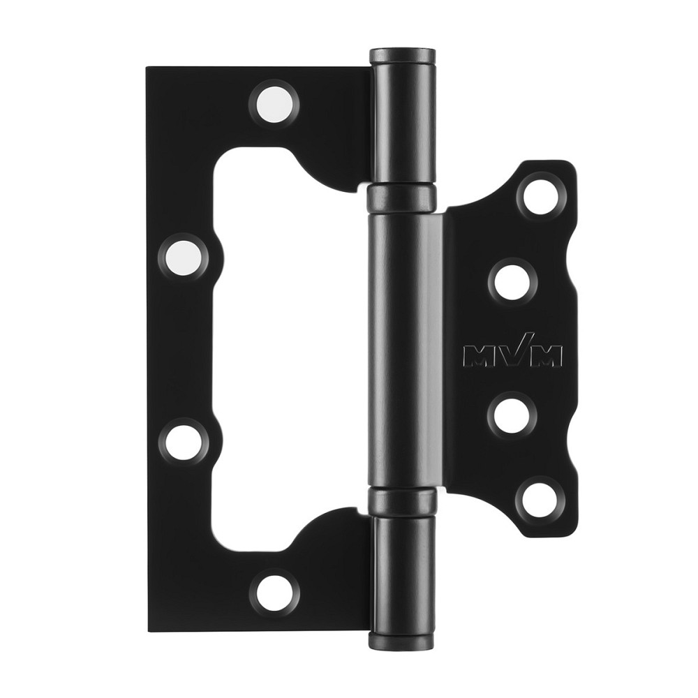 ЗАВИСА ДЛЯ ДВЕРЕЙ УНИВЕРСАЛЬНАЯ НЕВРЕЗНАЯ УСИЛИНА HB-100E BLACK ЧЕРНА Киев - изображение 1