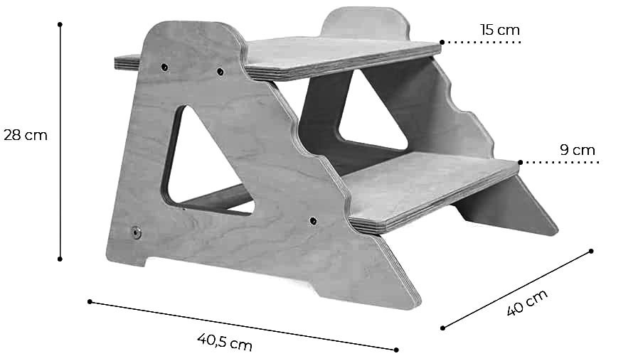 Лавка-сходинка "Стілвотер" бланже Миколаїв - фото 2