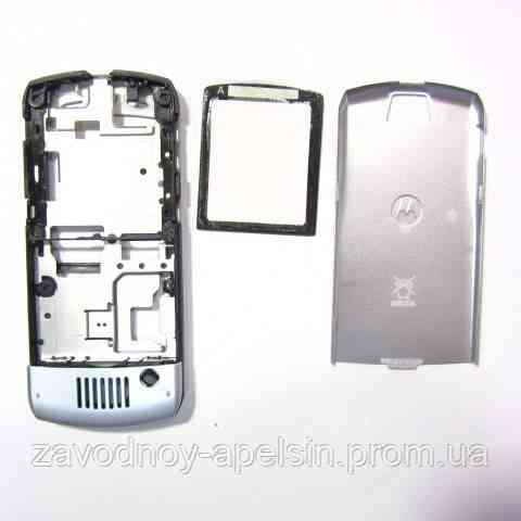 Motorola L7 корпус панель (серебро) Одесса