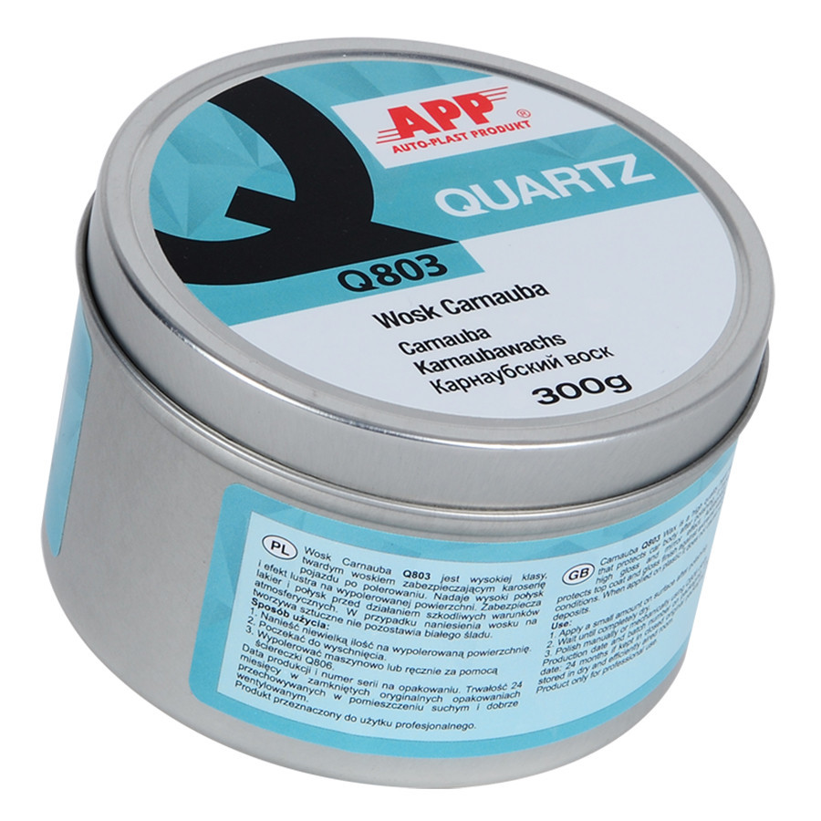 Поліроль для кузова твердий віск Карнауба 