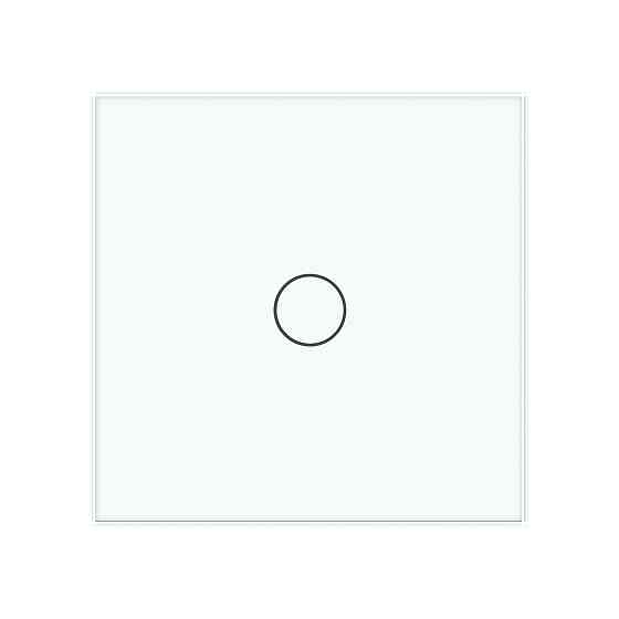 LIVOLO Сенсорний вимикач LIVOLO, білий скляний, 5А 230В, без нейтралі (VL-C7FC1-2WP) Коломия