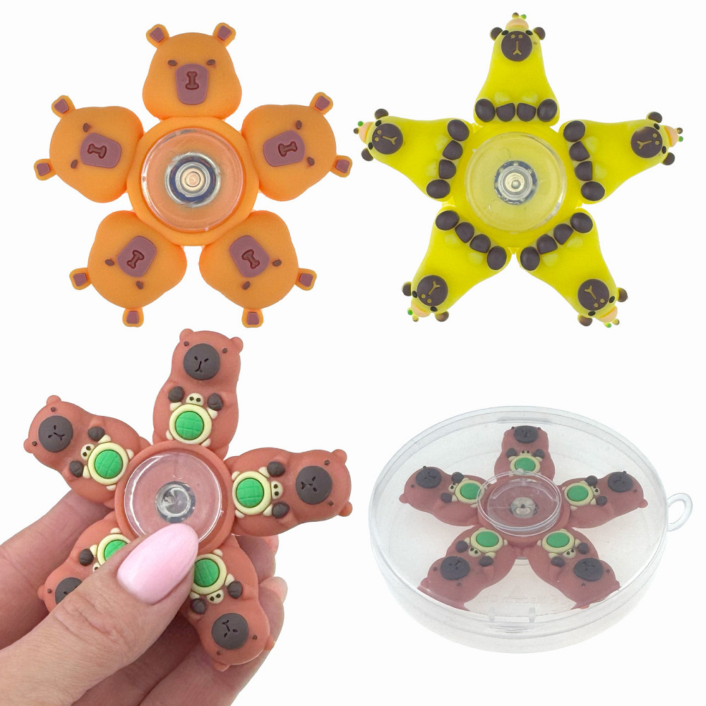 Спиннеры игрушки 3 шт Капибара Киев - изображение 1