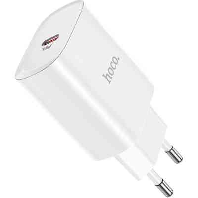 Зарядное устройство HOCO N14 Smart Charging USB-C PD20W White (6931474745026) Винница