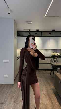 Жіноча романтична святкова мініплаття олія кора Шоколад, 42/44 Одеса