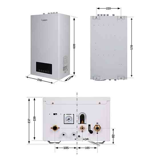 Котел електричний Thermo Alliance 8 кВт Київ