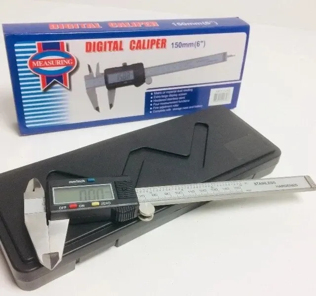 Электронный штангенциркуль Digital Caliper 150 мм 1343 с ЖК-дисплеем и точным цифровым измерением Одесса - изображение 7