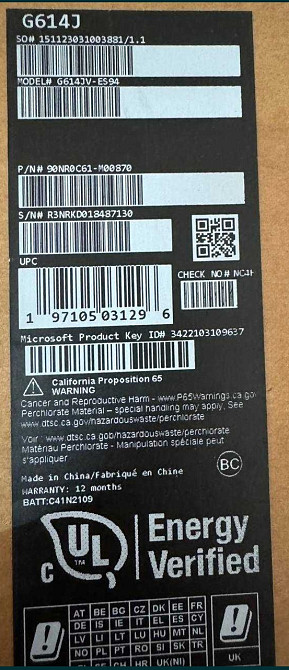 Игровой Ноутбук: ASUS ROG Strix G614J. i9- 13980HX / RTX ( Новый) Киев - изображение 6