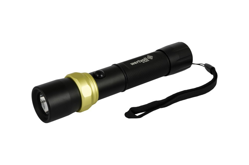 Ліхтар WERTVOLL 3 режими LED IP44 Li-ion 2000 mAh/t 7000 K/240 lum powerbank AL 168х36 мм RX-8004 Рівне - фото 1