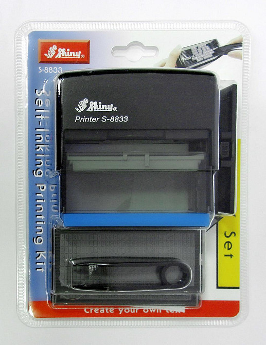 Самонабірний штамп 6-рядк, розмір поля 82х25мм Киев - изображение 1