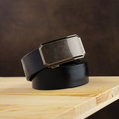 Ремінь Vintage Чоловічий Чорний (20274) Вінниця - фото 6