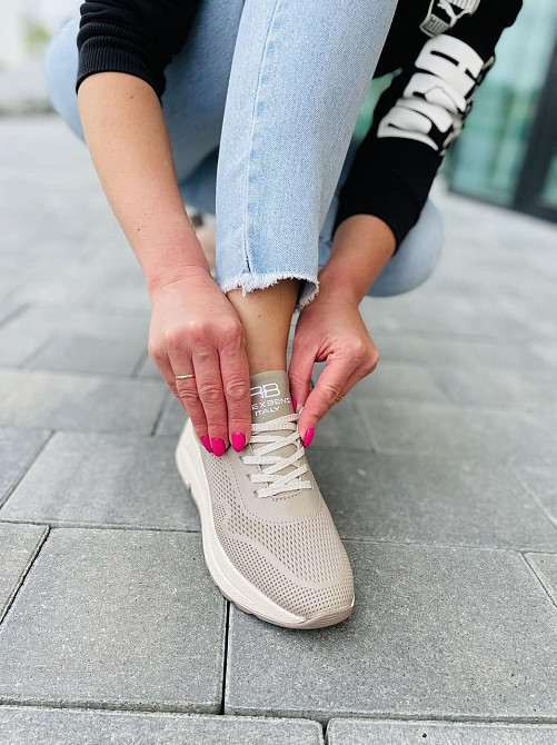 ALEX BENZ Кросівки жіночі ALEX BENZ 21205 ST капучіно (весна-літо, шкіра натуральна) (5024) Коломия - фото 7