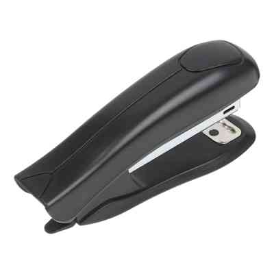 Степлер Buromax пластиковий, 12 аркушів, (скоби №10), 88 х 44 х 22 мм, чорний (BM.4126-01) Вінниця