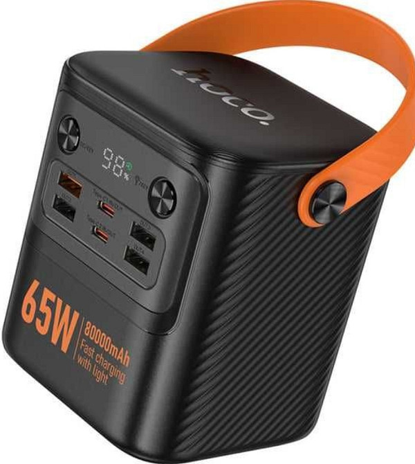 Повербанк для ноутбука HOCO J152 Pro 80000mAh 65W Швидка зарядка Black. Київ - фото 5