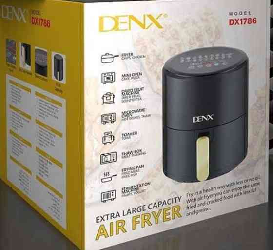 Мультипіч-аерогриль 6 л DENX DX1786 2400 Вт| 18 програм | Аерофритюрниця. Харків