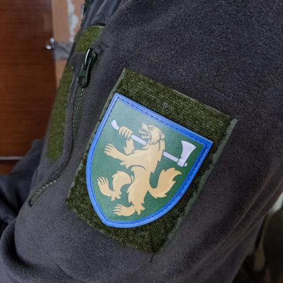 Патч / шеврон ЗСУ 68 окрема єгерська бригада ім. О.Добвуша ОК Захід Запоріжжя