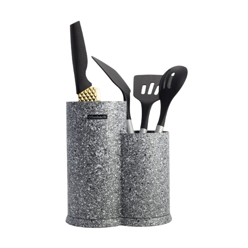 Подставка для ножей и кухонных принадлежностей 10,3*10,3*23см двойная 100213 Ofenbach Житомир - изображение 10