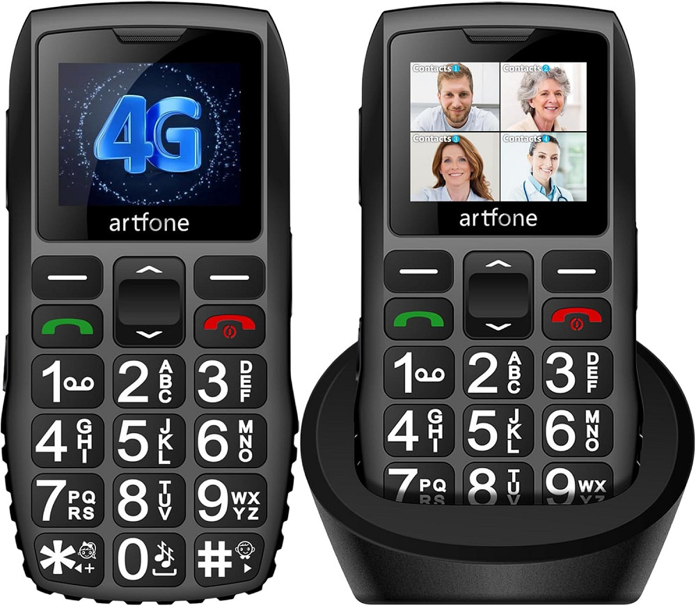 Мобільний кнопковий телефон Artfone C1+4G(товар вживаний) Луцк - изображение 1