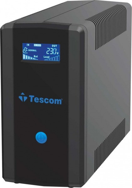 ИБП Источник бесперебойного питания, ибп, бесперебойник Tescom Leo+ 1200VA LCD, USB, RJ45 Modem Protect Каменец-Подольский - изображение 1