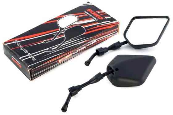 Дзеркала ромб ENDURO (10mm) KOMATCU Киев